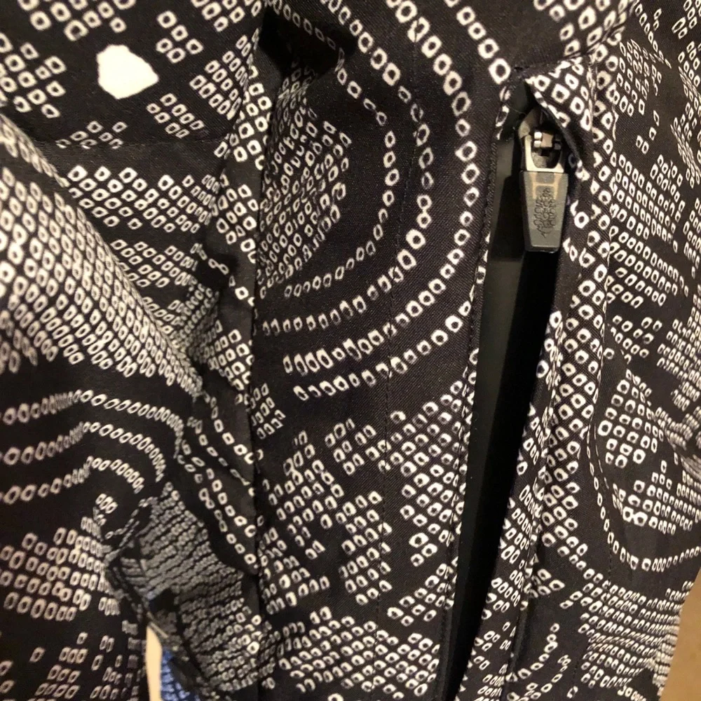 Sz XS NWOT FP Movement Bunny Slope Ski Puffer Jacket Black and White Free People